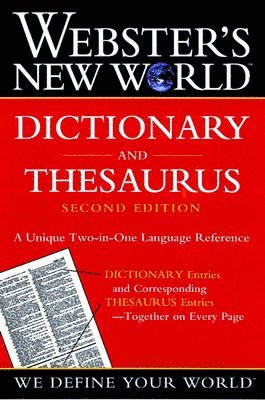 Webster's New World Dictionary and Thesaurus 1