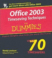 Office 2003 Timesaving Techniques For Dummies 1