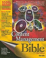 Bob Boiko - Content Management Bible, Häftad