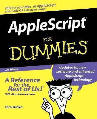 bokomslag AppleScript For Dummies