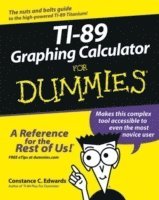 bokomslag TI-89 Graphing Calculator For Dummies
