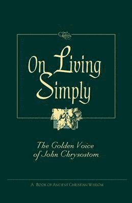On Living Simply 1