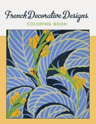 French Decorative Designs Coloring Book 1