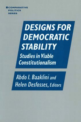 bokomslag Designs for Democratic Stability