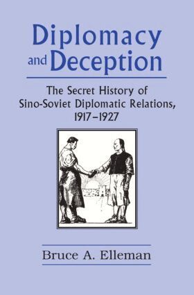 Bruce Elleman - Diplomacy and Deception, Inbunden