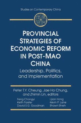 bokomslag Provincial Strategies of Economic Reform in Post-Mao China