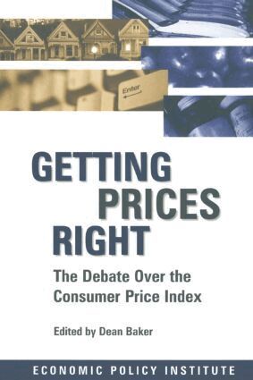 Dean Baker - Getting Prices Right, Häftad