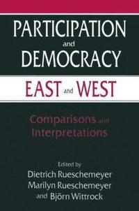 bokomslag Participation and Democracy East and West