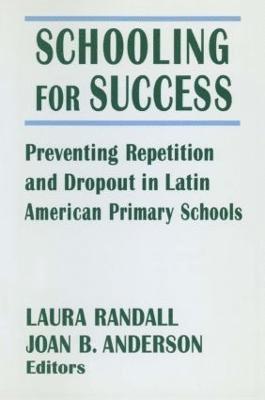 Laura Randall, Joan B. Anderson - Schooling for Success, Inbunden