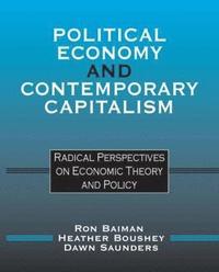 bokomslag Political Economy and Contemporary Capitalism