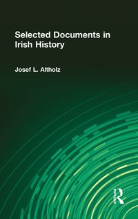 bokomslag Selected Documents in Irish History