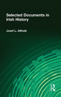 Selected Documents in Irish History 1