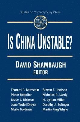 bokomslag Is China Unstable?