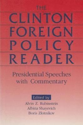 bokomslag Clinton Foreign Policy Reader
