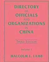 Directory of Officials and Organizations in China 1