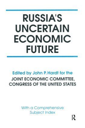 bokomslag Russia's Uncertain Economic Future