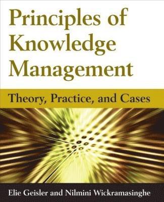 bokomslag Principles of Knowledge Management