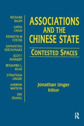 Jonathan Unger - Associations and the Chinese State: Contested Spaces, Häftad