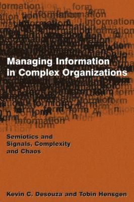 bokomslag Managing Information in Complex Organizations