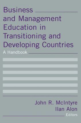 John R McIntyre, Ilan Alon - Business and Management Education in Transitioning and Developing Countries, Häftad
