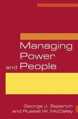 Managing Power and People 1