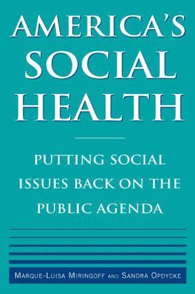 Marque-Luisa Miringoff, Sandra Opdycke - America's Social Health, Häftad