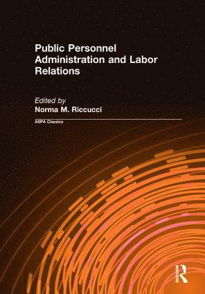 bokomslag Public Personnel Administration and Labor Relations