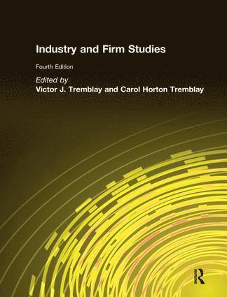 Victor J. Tremblay, Carol Horton Tremblay, Victor J Tremblay - Industry and Firm Studies, Häftad
