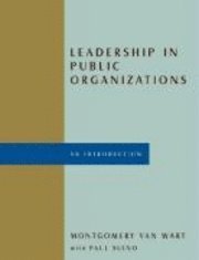 Leadership in Public Organizations 1