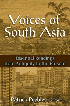Patrick Peebles - Voices of South Asia, Häftad