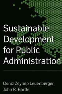 bokomslag Sustainable Development for Public Administration