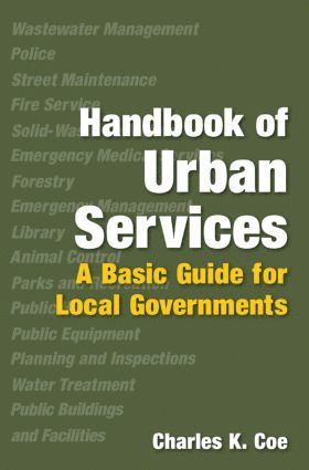 bokomslag Handbook of Urban Services