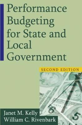 Performance Budgeting for State and Local Government 1