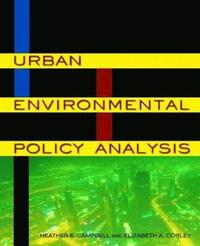 bokomslag Urban Environmental Policy Analysis