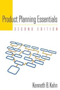 bokomslag Product Planning Essentials