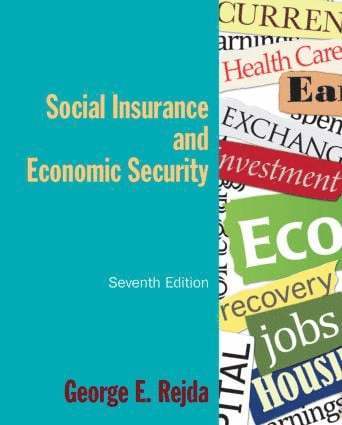 George E. Rejda - Social Insurance and Economic Security, Inbunden