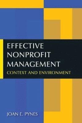 Effective Nonprofit Management 1