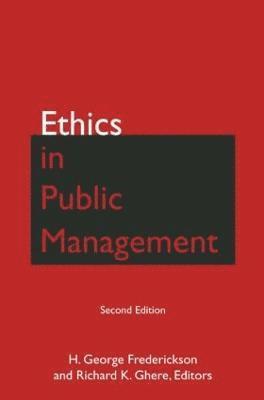 bokomslag Ethics in Public Management