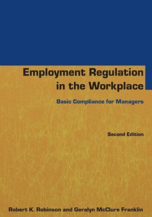 bokomslag Employment Regulation in the Workplace