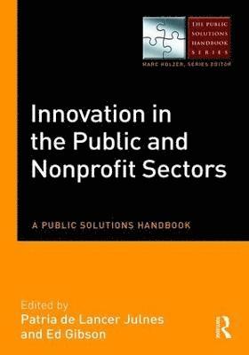 bokomslag Innovation in the Public and Nonprofit Sectors