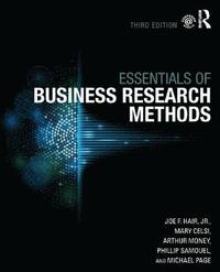 bokomslag The Essentials of Business Research Methods