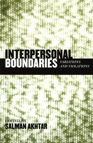 bokomslag Interpersonal Boundaries