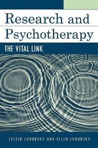 bokomslag Research and Psychotherapy
