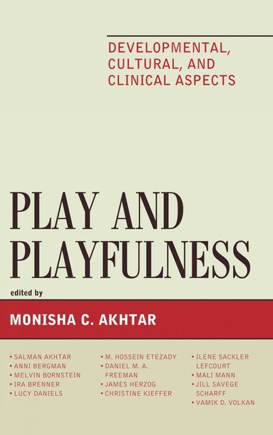 bokomslag Play and Playfulness