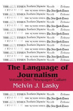 bokomslag Language of Journalism