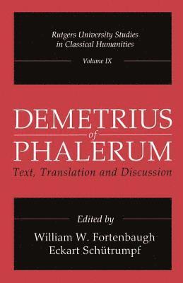 bokomslag Demetrius of Phalerum