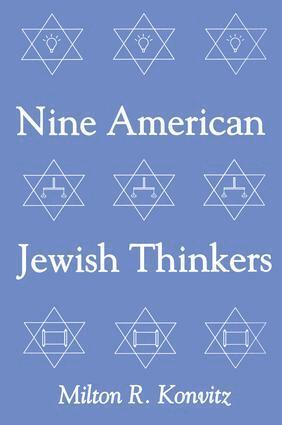 Milton Konvitz - Nine American Jewish Thinkers, Inbunden