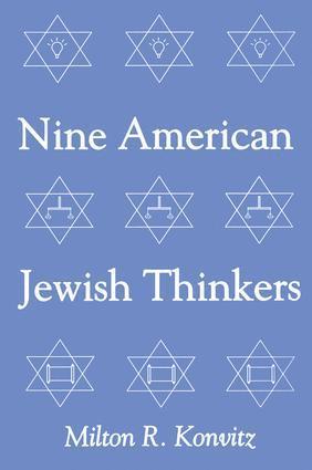 bokomslag Nine American Jewish Thinkers