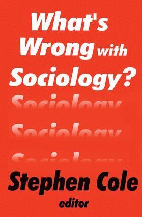 bokomslag What's Wrong with Sociology?