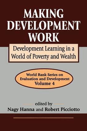 Robert Picciotto - Making Development Work, Inbunden